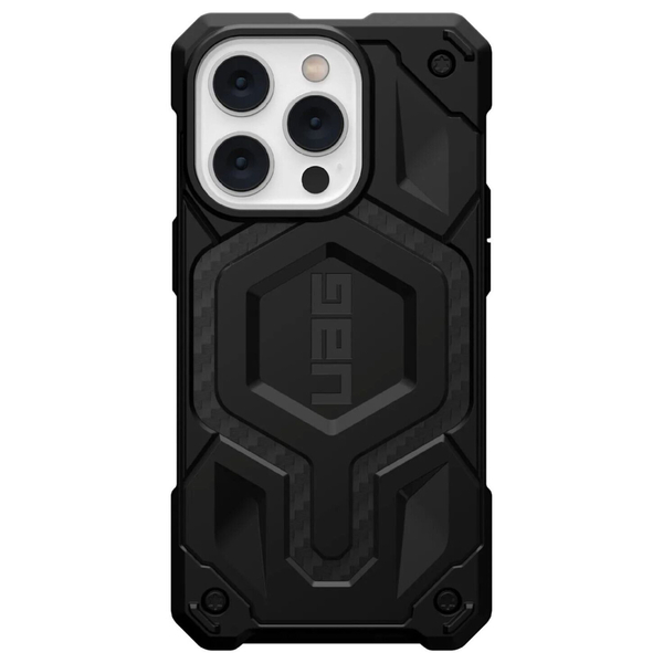 Чохол Urban Armor Gear Monarch Pro with MagSafe для Apple iPhone 14 Pro Carbon Fiber 114030114242