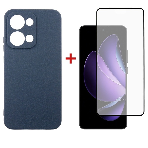 Чохол Dengos Carbon для Oppo Reno13 5G Blue DG-KM-177