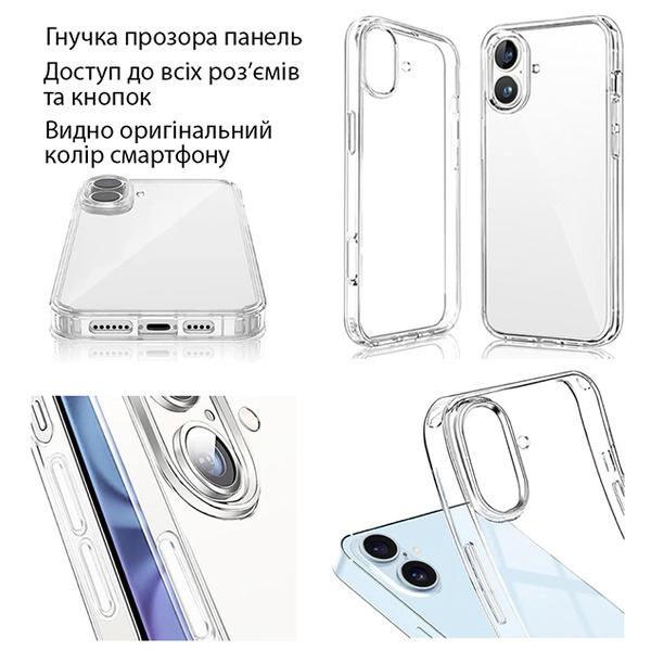 Чохол Dengos Soft для Realme 12 4G/5G Clear DG-KM-173