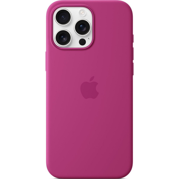 Чохол Apple Silicone Case with MagSafe для Apple iPhone 16 Pro Max Fuchsia MYYX3