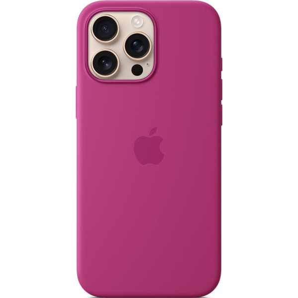 Чохол Apple Silicone Case with MagSafe для Apple iPhone 16 Pro Max Fuchsia MYYX3