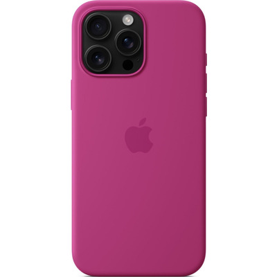 Чохол Apple Silicone Case with MagSafe для Apple iPhone 16 Pro Max Fuchsia MYYX3