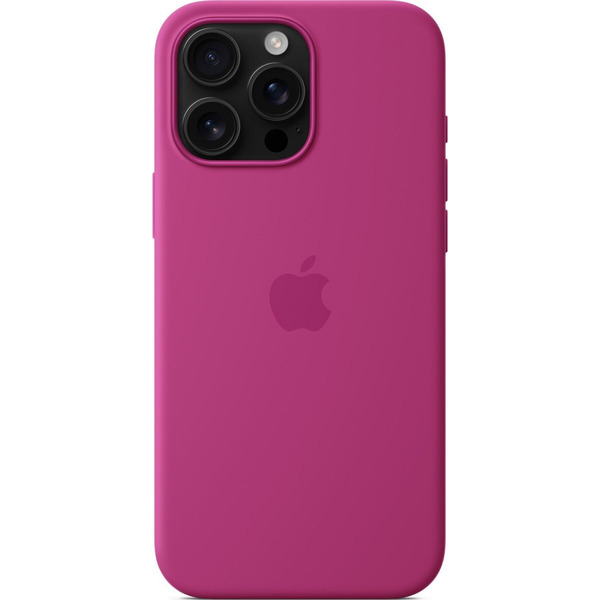 Чохол Apple Silicone Case with MagSafe для Apple iPhone 16 Pro Max Fuchsia MYYX3