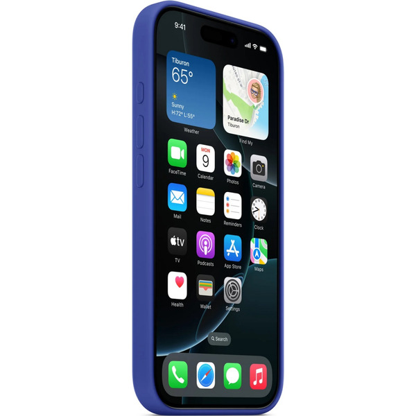 Чохол Apple Silicone Case with MagSafe для Apple iPhone 16 Pro Max Ultramarine MYYY3