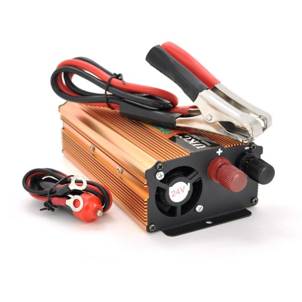 Преобразователь (инвертор) DC-AC UKC YT-300W-CI24V