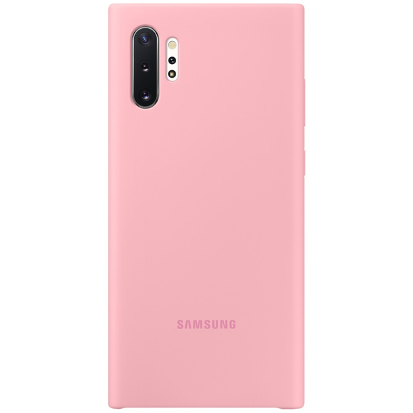 Чохол Samsung Silicone Cover для Samsung Galaxy Note 10+ SM-N975 Pink EF-PN975TPEGRU