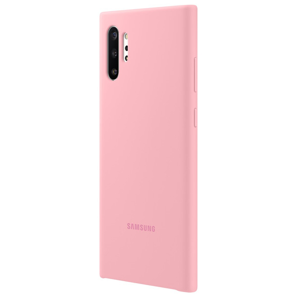 Чохол Samsung Silicone Cover для Samsung Galaxy Note 10+ SM-N975 Pink EF-PN975TPEGRU