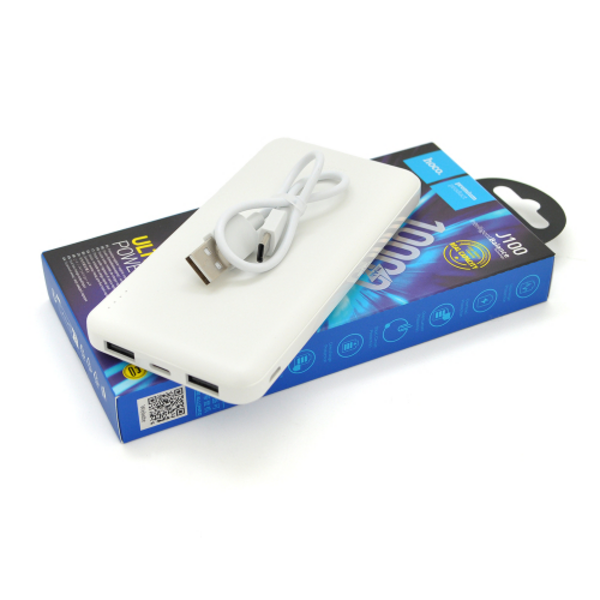 Зовнішній акумулятор (Power Bank) Hoco HOCO J100 / W