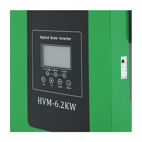 Гибридный солнечный инвертор (гибридный) WHC Solar HVM-6.2KW 48V 120A 60-500V MPPT