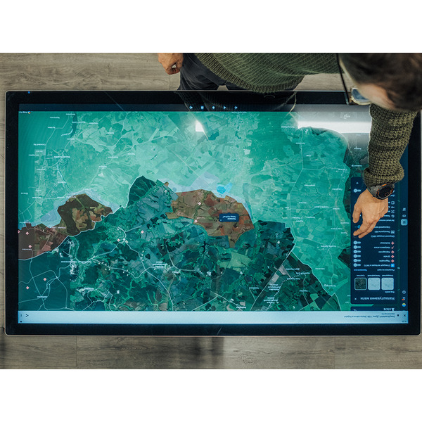 Інтерактивний стіл INTBOARD C3 KORDON 55 BK (Android)