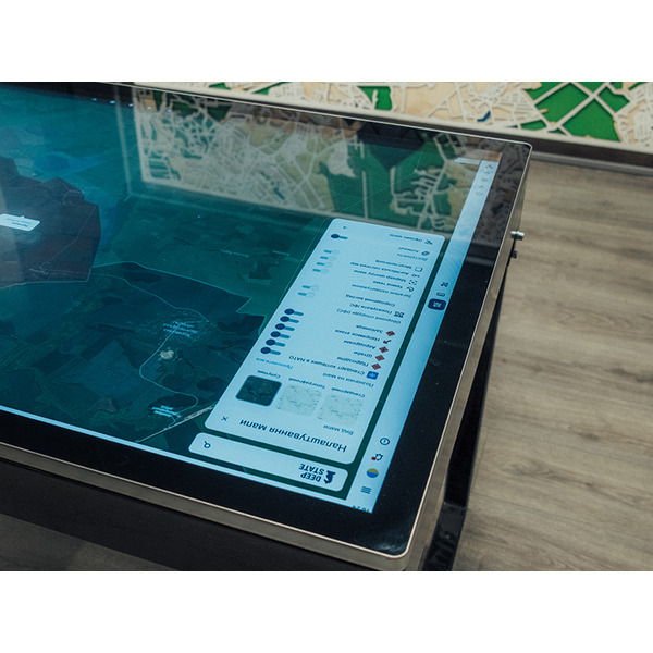 Інтерактивний стіл INTBOARD C3 KORDON 55 BK (Android)