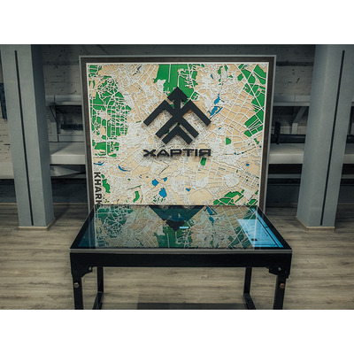 Інтерактивний стіл INTBOARD C3 KORDON 55 BK (Android)