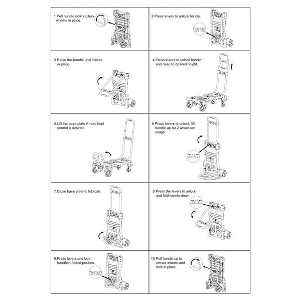 Візок вантажний розкладний STANLEY SXWT-FT585
