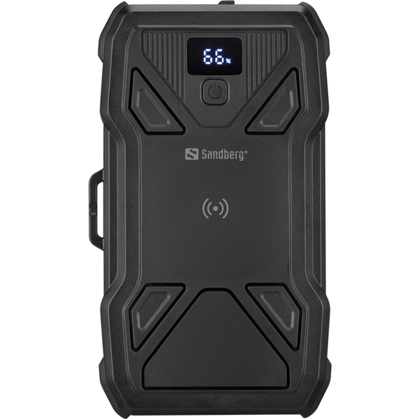 Зовнішній акумулятор (Power Bank)сонячна 5-Panel 8W Sandberg PD 27000 mAh, 2xUSB-A, USB-C In/Out