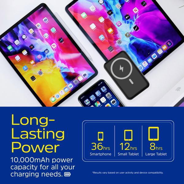 Зовнішній акумулятор (Power Bank) Energizer Magnetic Wireless QM10002PQ