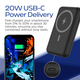 Зовнішній акумулятор (Power Bank) Energizer Magnetic Wireless QM10002PQ