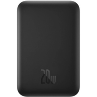 Зовнішній акумулятор (Power Bank)Baseus Magnetic Wireless 6000mAh Mini Air 20W PD,QC, USB-C In/Out, Qi-15W Black