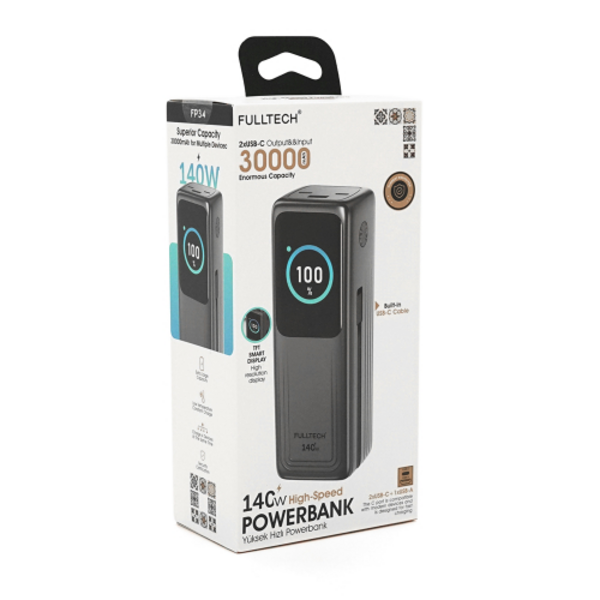 Зовнішній акумулятор (Power Bank) Fulltech FP34