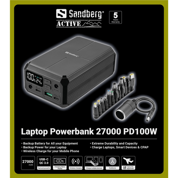 Зовнішній акумулятор (Power Bank) Sandberg 421-13