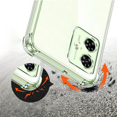 Чохол BeCover Anti-Shock для Motorola Moto G35 Clear 712779