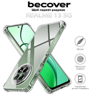 Чохол BeCover Anti-Shock для Realme 13 5G Clear 712789