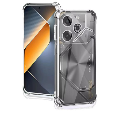 Чохол BeCover Anti-Shock для Tecno Pova 6 (LI7) Clear 712784