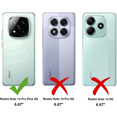 Чохол BeCover Anti-Shock для Xiaomi Redmi Note 14 Pro Plus 5G Clear 712788