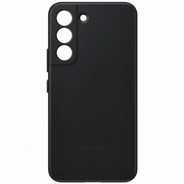 Чохол Samsung Leather Cover для Samsung Galaxy S22 SM-S901 Black EF-VS901LBEGRU