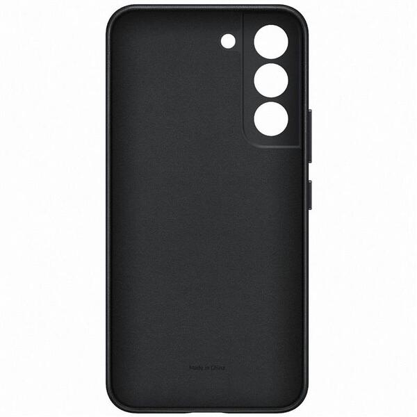 Чохол Samsung Leather Cover для Samsung Galaxy S22 SM-S901 Black EF-VS901LBEGRU