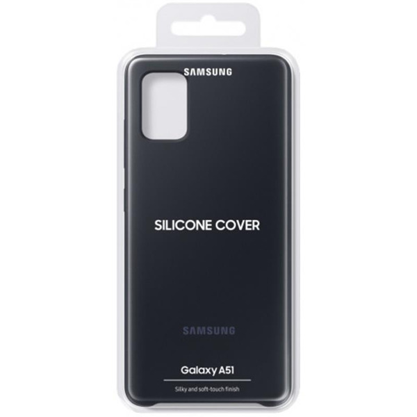Чохол Samsung Silicone Cover для Samsung Galaxy A51 SM-A515 Black EF-PA515TBEGRU