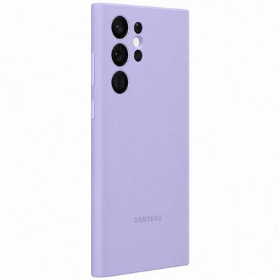 Чохол Samsung Silicone Cover для Samsung Galaxy S22 Ultra SM-S908 Fresh Lavender EF-PS908TVEGRU