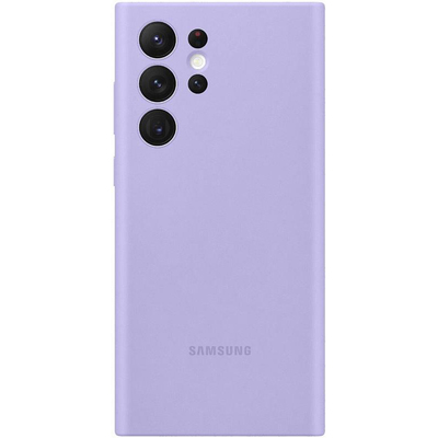 Чохол Samsung Silicone Cover для Samsung Galaxy S22 Ultra SM-S908 Fresh Lavender EF-PS908TVEGRU