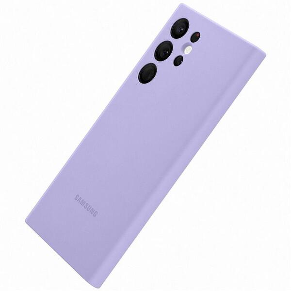 Чохол Samsung Silicone Cover для Samsung Galaxy S22 Ultra SM-S908 Fresh Lavender EF-PS908TVEGRU
