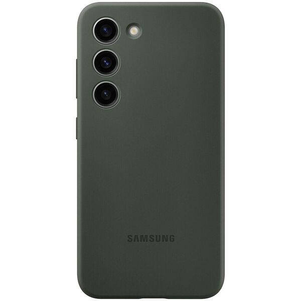 Чохол Samsung Silicone Cover для Samsung Galaxy S23 SM-S911 Khaki EF-PS911TGEGRU