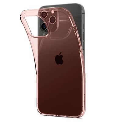 Чохол Spigen Crystal Flex для Apple iPhone 12/12 Pro Rose Crystal ACS01518