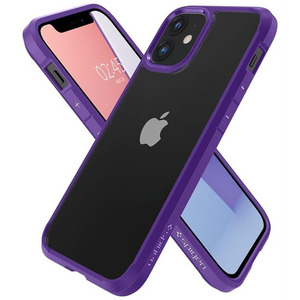Чохол Spigen Crystal Hybrid для Apple iPhone 12 Mini Hydrangea Purple ACS01544