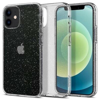 Чохол Spigen Liquid Crystal Glitter для Apple iPhone 12 Mini Crystal Quartz ACS01741