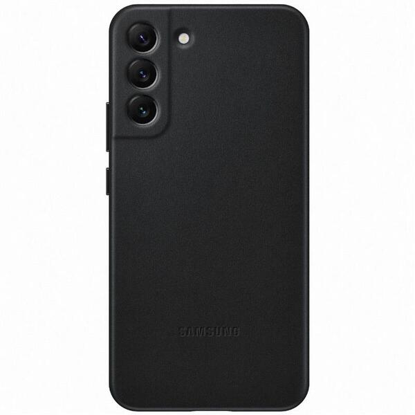 Чохол Samsung Leather Cover для Samsung Galaxy S22+ SM-S906 Black EF-VS906LBEGRU
