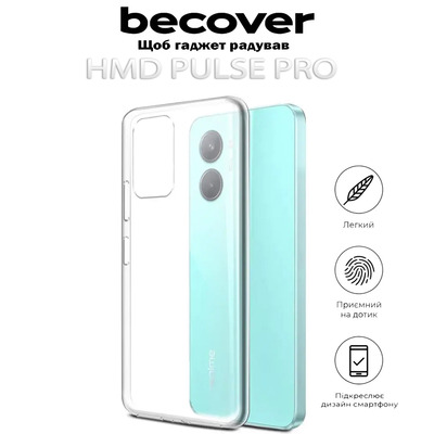 Чохол BeCover для HMD Pulse Pro Transparancy 712794