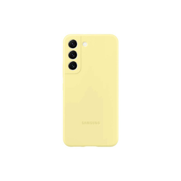 Чохол Samsung Silicone Cover для Samsung Galaxy S22 SM-S901 Butter Yellow EF-PS901TYEGRU