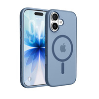 Чохол Belkin для iPhone 17, Magnetic Protective Grip, Navy MSA034HQNY