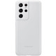 Чохол Samsung Silicone Cover для Samsung Galaxy S21 Ultra SM-G998 Light Gray EF-PG998TJEGRU