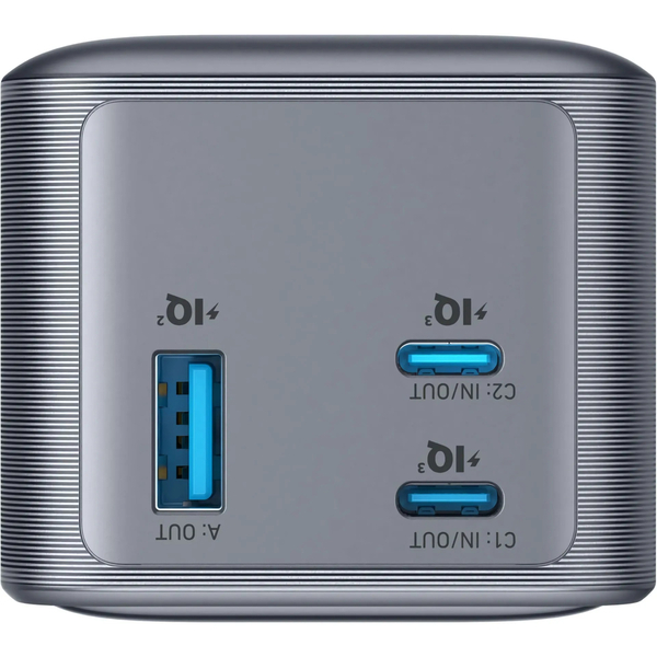 Внешний аккумулятор (портативное зарядное устройство) Anker 735 Prime 20000mAh 200W черный (A1336011)