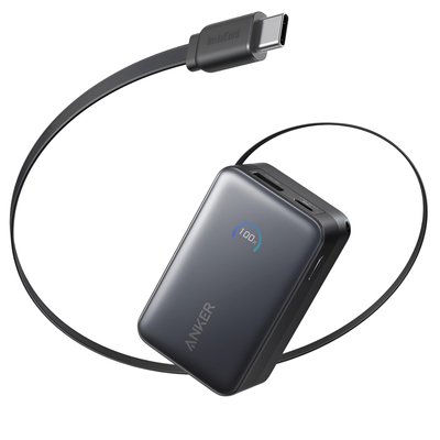 Зовнішній акумулятор (павербанк) Anker Nano 10000 mAh Black (A1638H11)