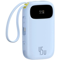 Зовнішній акумулятор (Power Bank)) Baseus EnerFill FC31 Digital Display USB-C + C 20000mAh 45W Galaxy Blue (P10082105313-00)