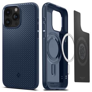 Чохол Spigen для Apple iPhone 15 Pro Max Mag Armor MagFit, Navy Blue ACS06598