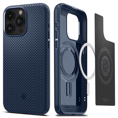 Чохол Spigen для Apple iPhone 15 Pro Max Mag Armor MagFit, Navy Blue ACS06598