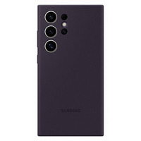 Чохол Samsung для Galaxy S24 Ultra (S928), Silicone Case, фіолетовий темний EF-PS928TEEGWW