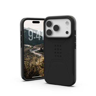 Чохол UAG для iPhone 17 Pro Max, Civilian MagSafe, Black 114546114040