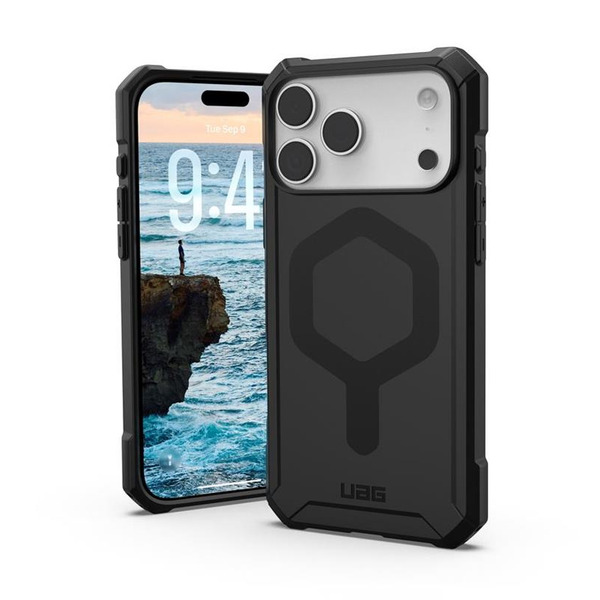 Чохол UAG для iPhone 17 Pro, Essential Armor MagSafe, Black 114540114040